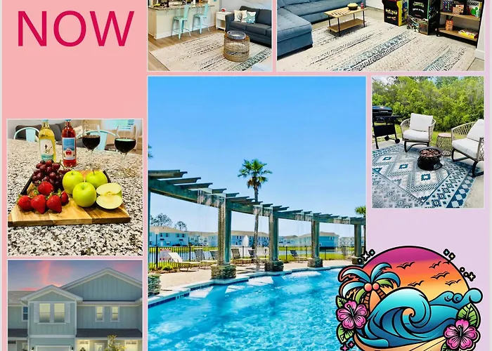 Close To Beach, Pier Park, Game Room Theater Room